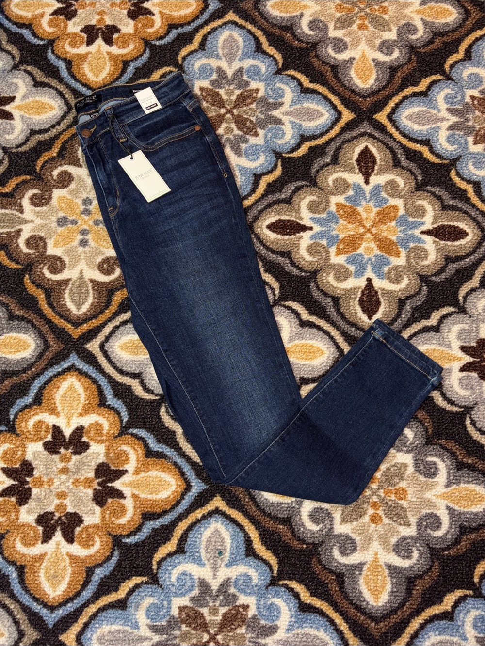 Judy Blue Dark Indigo High Waist Skinny Jeans